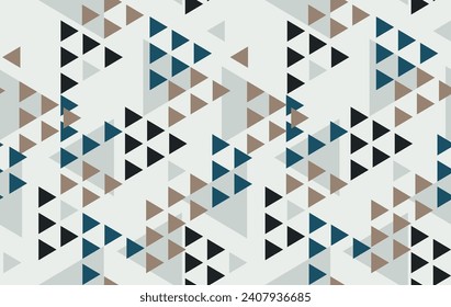 Abstract geometric seamless Vector Pattern.