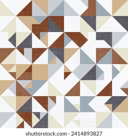 abstract geometric seamless vector pattern