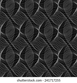 Abstract geometric seamless vector pattern