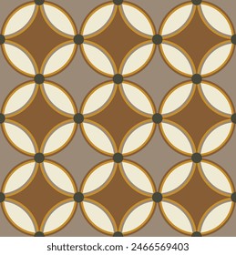 Abstract geometric seamless Vector Pattern.