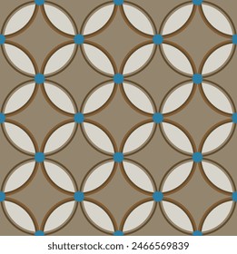 Abstract geometric seamless Vector Pattern.