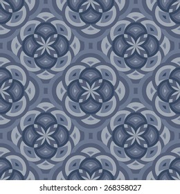 Abstract geometric seamless wallpaper pattern.Vector illustration