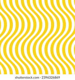 abstract geometric seamless yellow vertical wave line pattern.