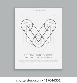 abstract geometric shape