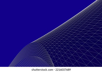 abstract geometric shape 3d illustration