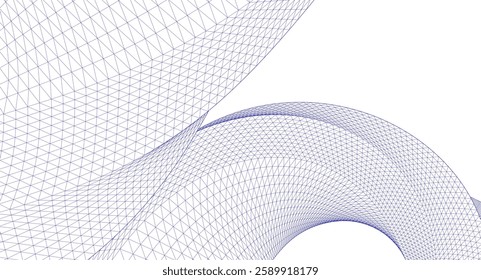 abstract geometric shape 3d illustration