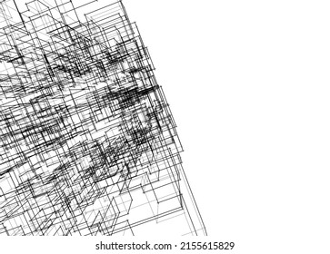 fondo de arquitectura de forma geométrica abstracta