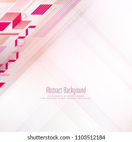 Abstract geometric shape background