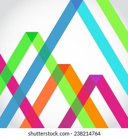 Abstract geometric shape background 