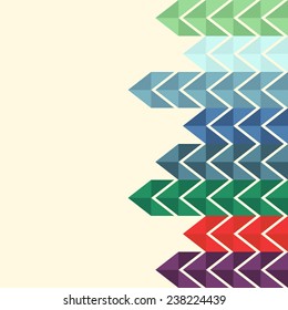 Abstract geometric shape background