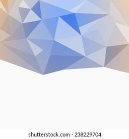 Abstract geometric shape background