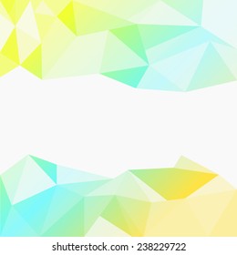 Abstract geometric shape background