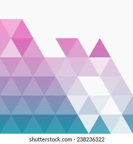 Abstract geometric shape background