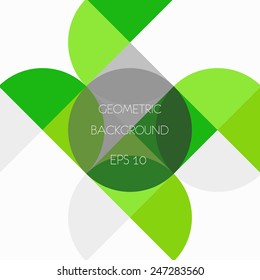 Abstract geometric shape background 