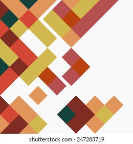 Abstract geometric shape background 