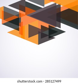 Abstract geometric shape background