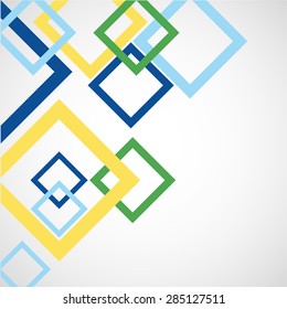 Abstract geometric shape background