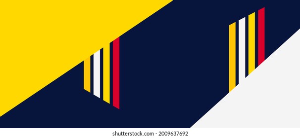 Abstract geometric shape background. Colorful Pattern greeting card design.