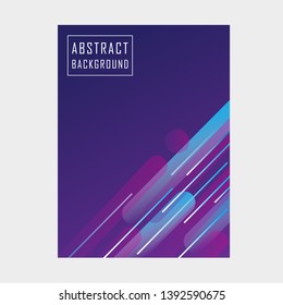 Abstract geometric shape background for cover, flyer, poster, brochure or banner design