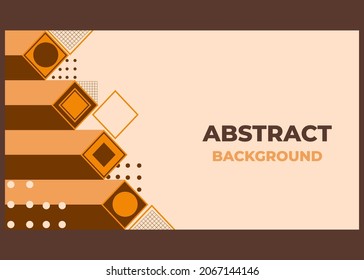 abstrakte geometrische Hintergrund-Design-Vorlage