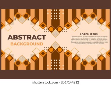 abstract geometric shape background design template