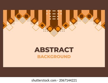 abstract geometric shape background design template