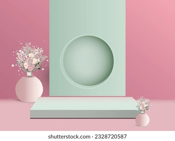 Abstract Geometric Shape Background - Stunning Rendering for Product Display