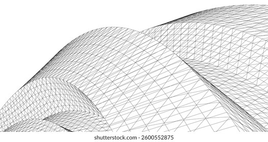 abstract geometric shape background vector illustration