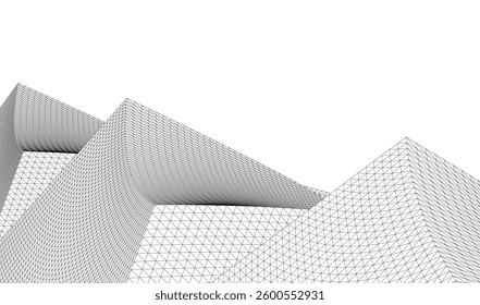 abstract geometric shape background vector illustration