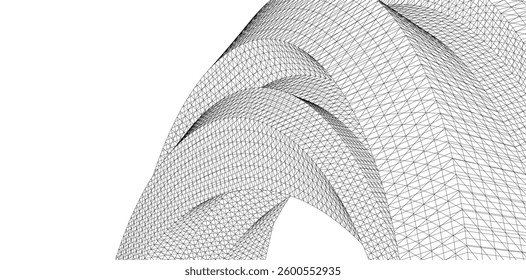 abstract geometric shape background vector illustration