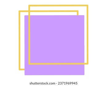 Abstract Geometric Shape Banner Illustration