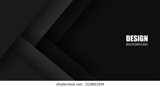 Abstrakt. Geometrische Form, schwarzer Hintergrund. Vektorgrafik.