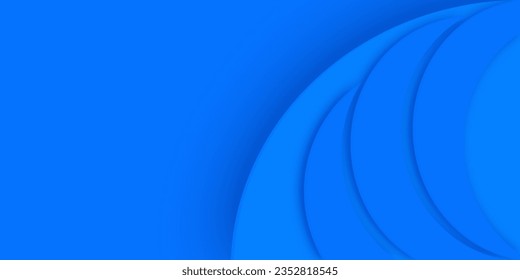 Resumen del fondo azul de la forma geométrica. Ilustración vectorial.