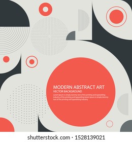 Abstract geometric shape business background, vector illustration