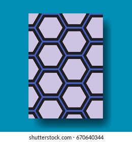 Abstract Geometric Shape Cover Design layout for banners, wallpaper, flyers, invitation, posters, brochure, voucher discount - Vector illustration template