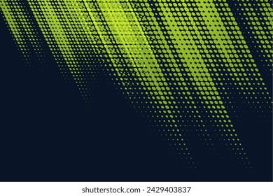 abstract geometric shape dotted background in halftone style vector