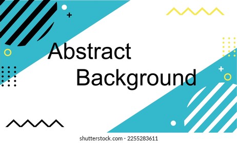 Abstract geometric shape element for banner, social post, presentation,abstract background 