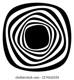 Abstract geometric shape, element vector illustration