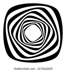 Abstract geometric shape, element vector illustration