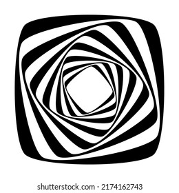 Abstract geometric shape, element vector illustration