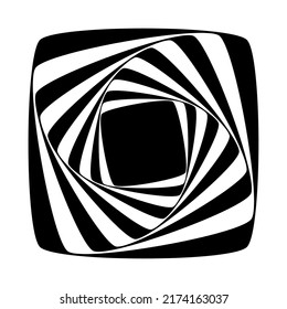 Abstract geometric shape, element vector illustration