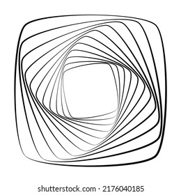 Abstract geometric shape, element vector illustration