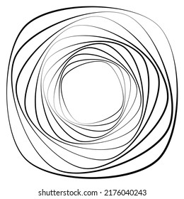 Abstract geometric shape, element vector illustration