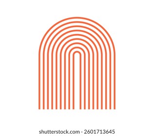 Abstract geometric shape flat element, brutal contemporary figure star oval, brutalist abstract geometric shape, swiss design aesthetic, bauhaus memphis design vector illustration.