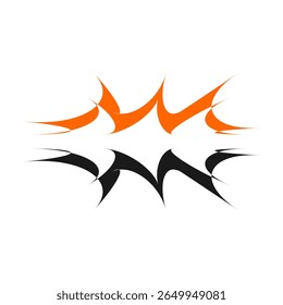 Abstract geometric shape illustration with clean lines and bold forms in a versatile scalable vector format for modern graphic
