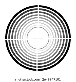 An abstract geometric shape illustration featuring clean lines and a minimalist style a versatile scalable vector for modern