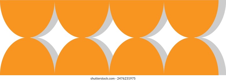 Abstract Geometric Shape Isolated on White Background. Vector Flat Illustration.