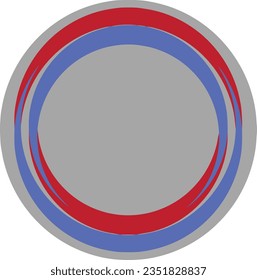 Abstrakte geometrische Form. Modernes Logo-Element mit Visitenkarten-Vorlage für Icon. Spiral-Vektorgrafik. Abstraktes Kugel-Logo. Das Beste für Identität und Logotypen. Design für Creative Mind-Logos. 