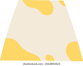 Abstract geometric shape pattern with playful elements. Vector Illustration.