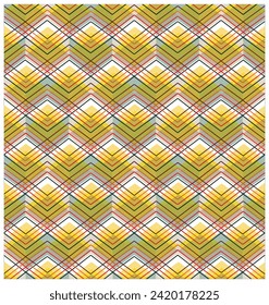 Resumen de la posición de la forma geométrica de la impresión base retro, formato de archivo vectorial de impresión sin fisuras mejor para la impresión de papel y textil, ambos lados de impresión repetida